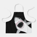 Search for sharks aprons Great white shark
