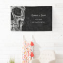 Search for halloween wedding banners Skull
