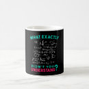 Search for math jokes mugs Science