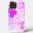 Search for bright floral iphone cases Hand painted