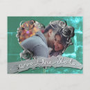 Search for heart photo frame postcards Green