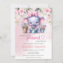 Search for sweet little peanut baby shower invitations Pink