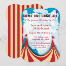 Search for big top circus tent invitations Party