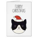 Search for furry christmas cards Kitty