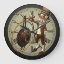 Search for penny farthing clocks Vintage
