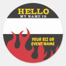 Search for bbq flames stickers Food