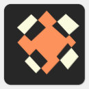Search for diamond shape stickers Square