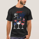 Search for red wine and blue tshirts 4th