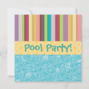 Search for teen swim birthday invitations Swimming
