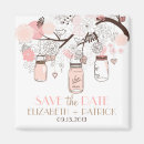 Search for love birds save the dates Pink