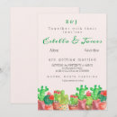 Search for fiesta shower wedding invitations Watercolor