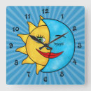 Search for sun moon and stars clocks Clouds