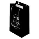 Search for black and white wedding gift bags Minimalist
