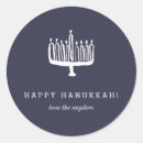 Search for chanukah menorah stickers Modern