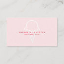 Search for ice cream business cards Pink