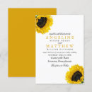 Search for sun flower wedding invitations Elegant