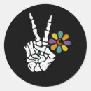 Search for hand sign for peace stickers Halloween