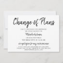 Search for postponed bridal shower invitations Change of plans