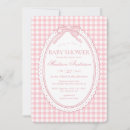 Search for gingham invitations Mother to be