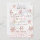 Search for gold snowflakes invitations Festive