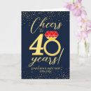 Search for 40th wedding anniversary cards Modern