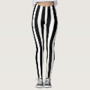 Search for vertical striped leggings Black