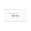 Search for basic white return address labels Professional