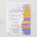 Search for purple pineapple invitations Luau