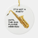 Search for jazz band christmas tree decorations Sax