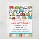 Search for transportation party invitations Truck