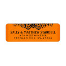 Search for orange black return address labels Chic