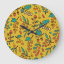 Search for hand painted clocks Leaf