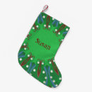 Search for red white and blue christmas stockings Green