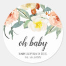 Search for peach floral stickers Elegant