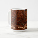 Search for tooled leather mugs Cowboy