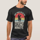 Search for flying monkeys tshirts Vintage