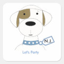 Search for dog cartoon stickers Cute