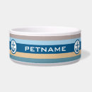 Search for nautical pet bowls Sailing