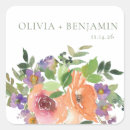 Search for purple orange stickers Watercolor