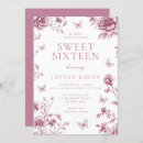 Search for enchanted sweet 16 invitations Elegant