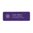Search for seasons greeting return address labels Snowflake