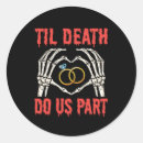 Search for til death do us part stickers Skeleton