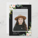 Search for floral graduation invitations Greenery