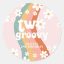 Search for 2nd birthday stickers Pink