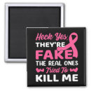 Search for breast cancer warrior magnets pink ribbon