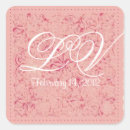 Search for lace save the date stickers Pink
