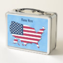 Search for american lunch boxes Red
