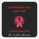 Search for hiv awareness stickers World aids day