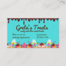 Search for treats business cards Chocolate