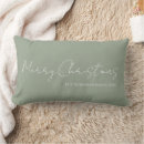 Search for merry christmas cushions Modern script typography
